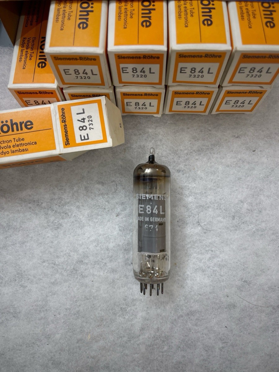Siemens E84L 7189 6BQ5 NOS NIB Same Code Tested On Scott 222C Amp