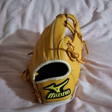 Mizuno World Win Softball Gloves Yellow