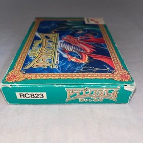 KONAMI Dragon Scroll Famicom with Card and Flyer