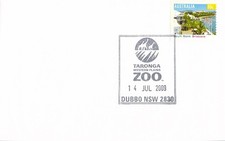F5116 Australia NSW Dubbo 2830 Zoo Giraffe cds APM postmark on cover