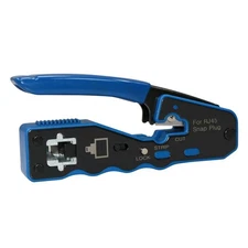 RJ45 Pass Through Crimp Tool with Cutter Network Cable Tool Kit