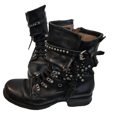 Leder Schuh A.S.98 ''VERTI''    Gr. 38  top 