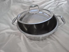 Tramontina Gourmet 4 Qt Tri-Ply Clad Premium Stainless Steel Sauce Roasting Pot