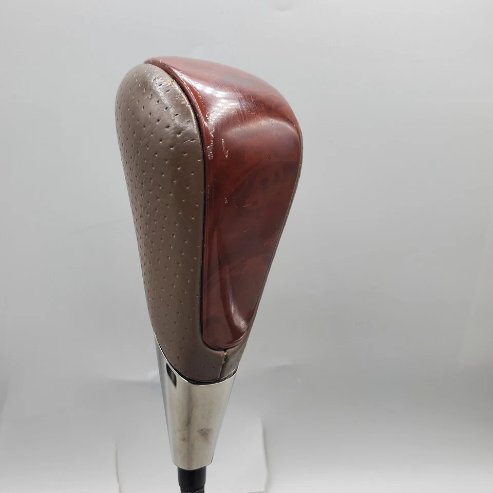 2002-2008 Acura MDX botão de mudança de madeira marrom fabricante de equipamento original Acura RL TL cabo de câmbio de fábrica - Imagem 4 de 4