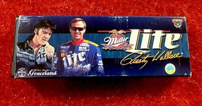 Rusty Wallace Miller Lite Elvis Presley Silver Collectors Knife Limited Edition