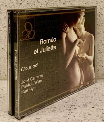 GOUNOD Roméo et Juliette [1983] (2 discs Opera d'Oro) DELACÔTE   CARRERAS   WISE