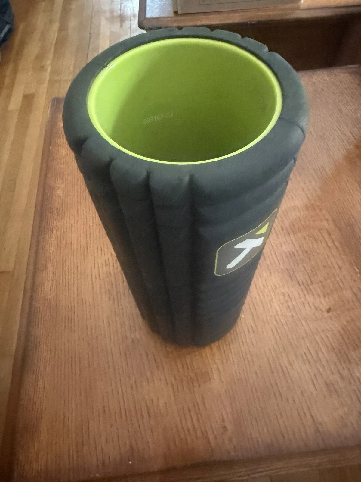 Textured Hollow Design Foam Roller for Full Body, Foam, Black & Green
Opens in a new window or tab