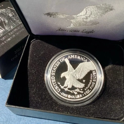 U.S. Mint American Eagle 2025 Proof 1 oz Silver Coin .999 Fine