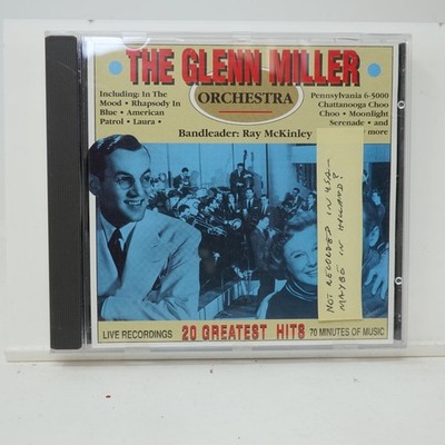 The Glenn Miller Orchestra 20 Greatest Hits CD 1990 Live Recordings Jazz Point