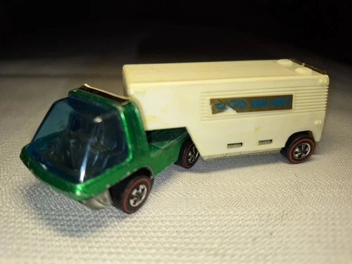 1969 Redline Hot Wheels The Heavy Weights Van Lines Mattel