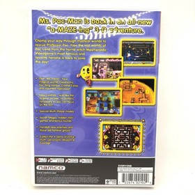 Dreamcast Ms. Pac-Man Maze Madness | Sega Dreamcast Replacement Case & Artwork