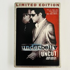 Collectable Underbelly Uncut DVD Limited Edition Steelbook Box Set 2008 Banned