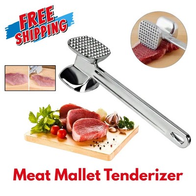 EDELSTAHL FLEISCHHAMMER ZARTMACHER STEAK, RIND, HUHN HAMMER KÜCHENWERKZEUG