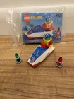 Vintage LEGO System Classic Town: Water Jet 6517  100% Complete W/instructions