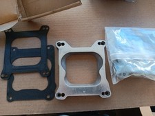 Aluminum 1 Carburetor Spacer Adaptor For Spred Or Square Bore Carb