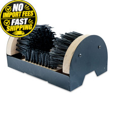 Cadillac Boot Scrubber Shoe Brush, Mountable 1 Count Pack of 1 , Natural