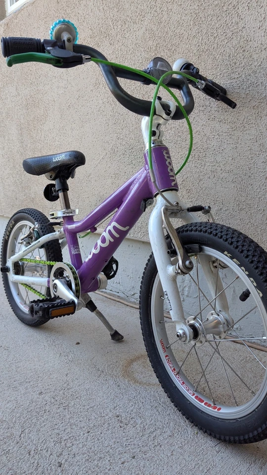 Bicicleta para niños Woom 2 14 pulgadas edades 3-5 y 37-43" altura del ciclista Foto 2 de 4