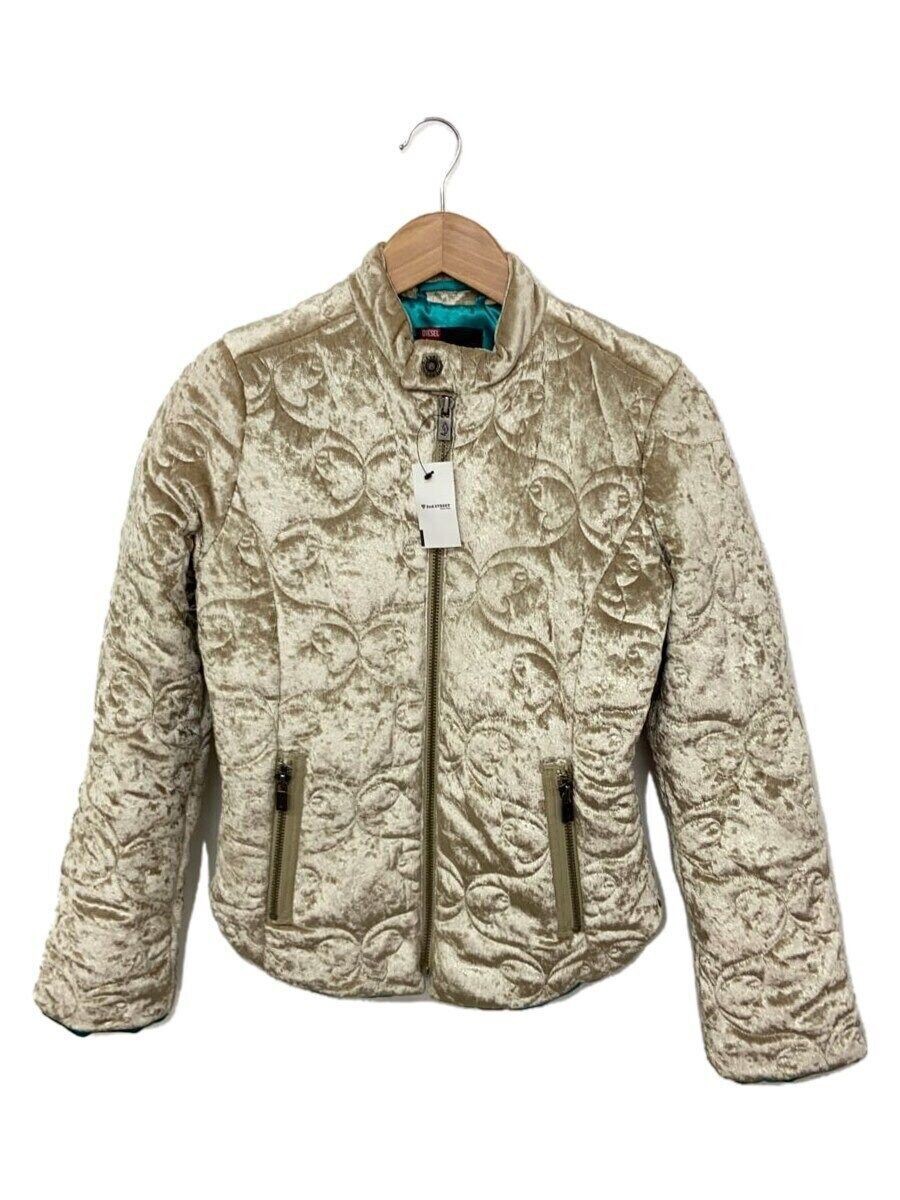 Giacca DIESEL altra farfalla S velluto oro usata