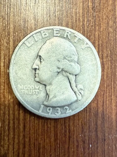 1932-S Key Date Washington Quarter Silver 25c — Fine Details