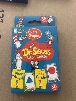 Teaching Tree Dr. Seuss Flash Cards COLORS & SHAPES 36 Cards