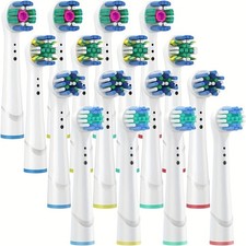 Replacement Toothbrush Heads Compatible with Oral-B Braun Professional Electric
