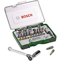Bosch Schrauberbit Ratschen-Set 27Tlg. PH PZ Hex T S-Bit ZubehöR 1/4-Zoll