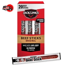 Jack Link's Original Beef Sticks, 0.92 oz., 20 pk.