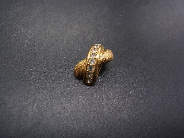 For Earrings Christian Dior Rhinestone Clip Earrings One Ear Only Accessory Ladi