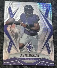 2025 Panini Phoenix Football Lamar Jackson Holo #144 Baltimore Ravens NFL Card