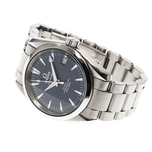 OMEGA Seamaster Aqua Terra 2504.80 Date Navy Dial Automatic Boy's Watch_892126 - Picture 2 of 6