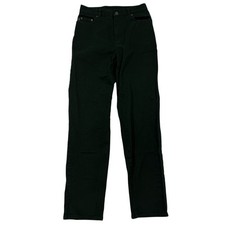 Lauren Jeans Co. Ralph Lauren Green Straight Leg Denim Jeans Sz 6 Stretch