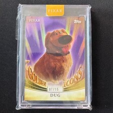 🀄️2025 TOPPS PIXAR GOLD GOLDEN ICONS PURPLE /15 DUG #GI-50
