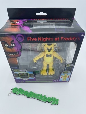 Jazwares Five Nights at Freddy's Golden Freddy Office Set - 5