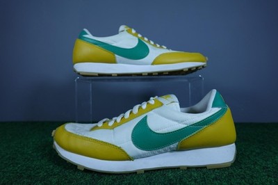 Nike Retro Waffle Shoes Womens Size 9 White Green Yellow Sneakers DX3313-100