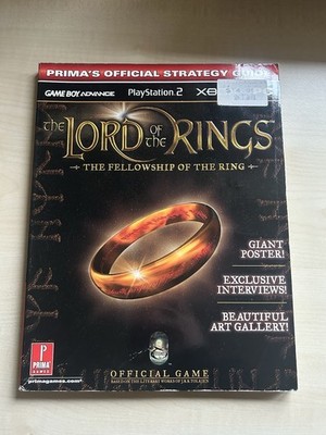 The Lord Of The Rings The Fellowship Primas Official Strategy Guide Lösungsbuch 