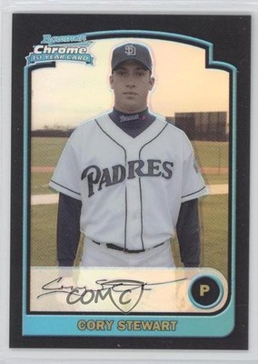 2003 Bowman Draft Chrome Refractor Cory Stewart #BDP103 0c2