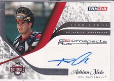 Adrian Nieto Washington 2008 Tristar Farmhands autograph
