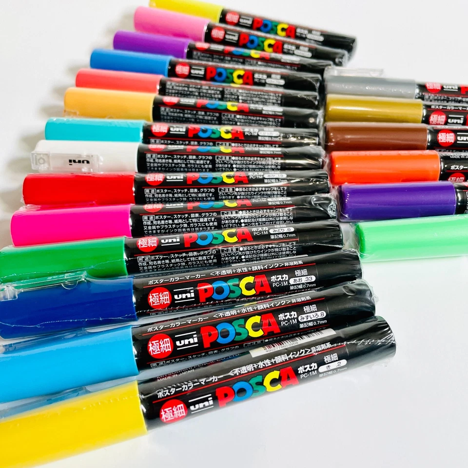 Mitsubishi uni Posca Paint Pen Marker | Fine Point 3M | Pick Colors | US Seller