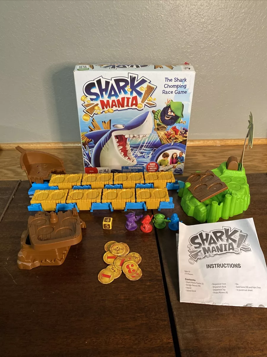  Shark Mania Board Game : Toys & Games