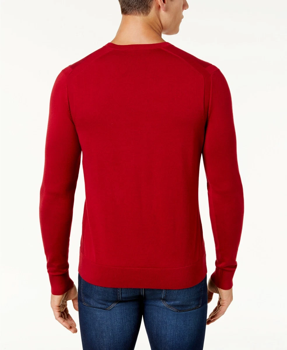 Michael kors sweaters mens on sale red