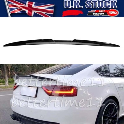 For Audi A5 8T Coupe Sport S5 RS5 B8 8T 2 Doors 2007-2016 PSM Style Car Rear Spoiler Rear Trunk Lip Trim Tail Wing Body Kits For Audi A5 8T Coupe Sport S5 RS5 B8 8T 2 Doors 2007-2016 PSM Style Car Rear Spoiler Rear Trunk Lip Trim Tail Wing Body Kits