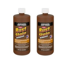 Whink Rust Stain Remover 32 Oz Pack of 2 Liquid for Laundry and Fabrics