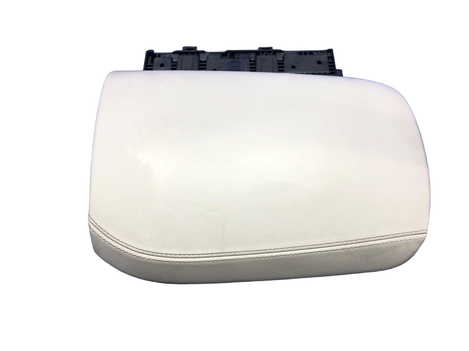 2014-2020 BMW I8 FRONT CENTER CONSOLE LID STORAGE COVER ARMREST GRAY LEATHER