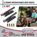 2 point Seat Saftey Belt Harness Kit Go Kart UTV Buggie Single Double ATV 2PCS