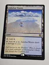 MTG Adarkar Wastes Dominaria United 243/281 Regular Rare