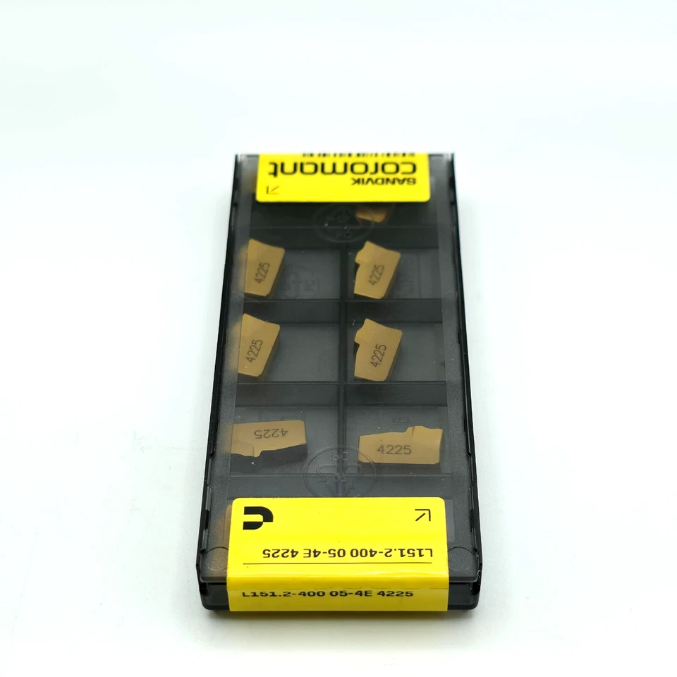 Sandvik Coromant Grooving Insert Carbide L151.2-400 05-4E 4225 (Pack of 10) - Image 2 of 3