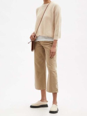 NWT Weekend Max Mara Ampezzo Jeans - Camel Size 16 MSRP$295