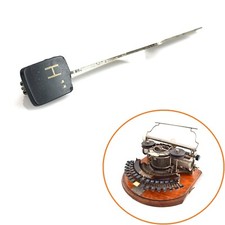 Letter H Key for Ideal Hammond Typewriter Antique Schreibmaschine Vtg Keytop thumbnail