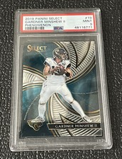 🔥GARNDER MINSHEW II 2019 PANINI SELECT PHENOMENON ROOKIE CARD PSA 9!🔥EAGLES!