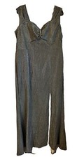 Women  s Formal Dress Size 16W R M Richards Silver Holiday Mother Of The Bride